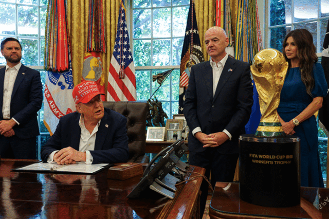 Trump announces Kennedy Center will host 2026 World Cup draw